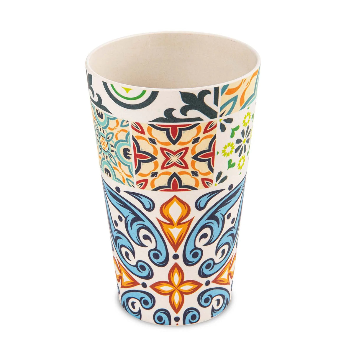 Οικολογικό ποτό γυαλί σε φυσικές ίνες καλαμποκιού και μπαμπού 400 ml