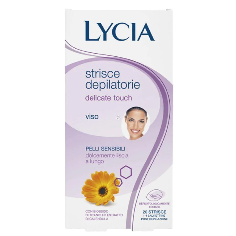 Lycia stripes Delicate depilatory face 20 pcs