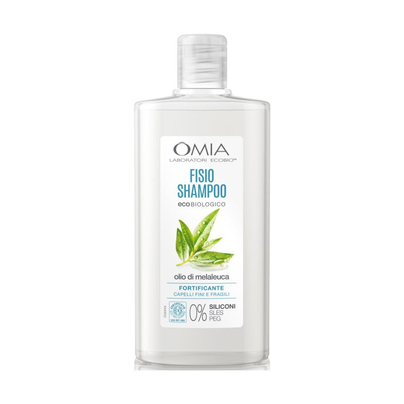 Omia fisio ekobiologisk schampo melaleuca olja 200 ml förstärkande