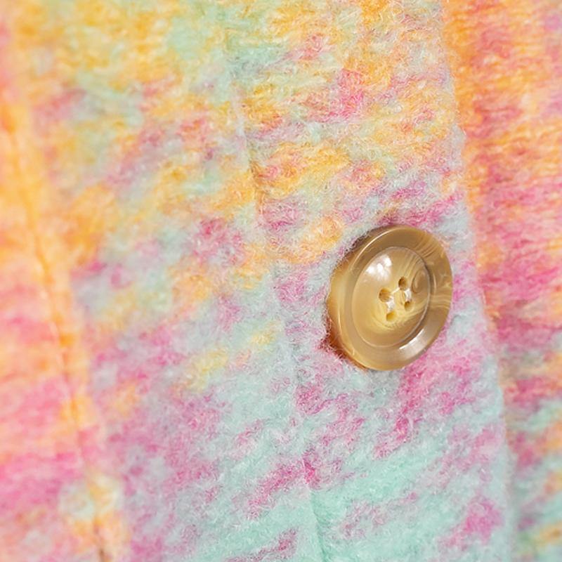 Giacca Camicia A Quadri Con Bottone Giacche