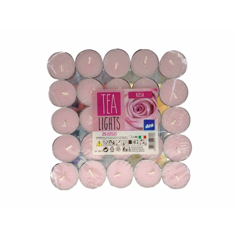 Dea Tea Lights 25 Pz Rosa