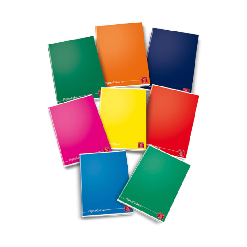 Pigna Colours Quaderno 02136414M 1pz - A5 80g 40 Fogli - 4M Quadretti 4mm senza Margine Quaderni A5 quadretti Unicarto.com