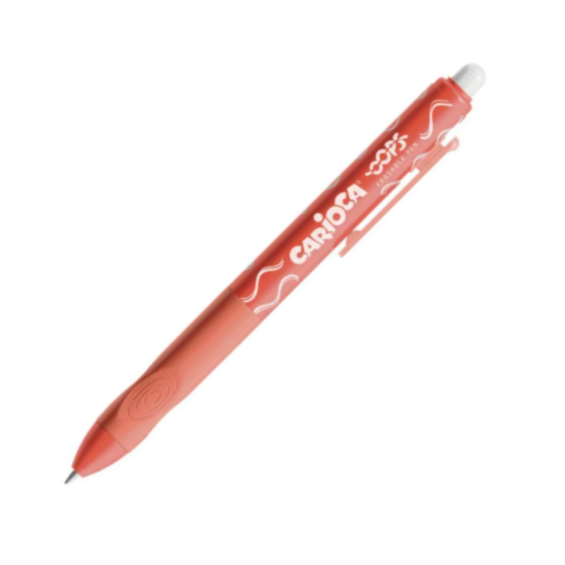 Carioca Oops - Penna Cancellabile Ricaricabile Oops A Scatto 7 Mm - Rosso Penne a sfera cancellabile Unicarto.com