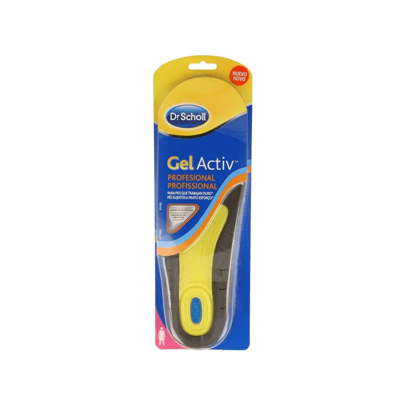 Scholl Soletta Gel Activ Work Donna 1 Paio PLANTARI ORTOPEDICI