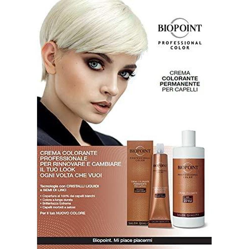 Biopoint Color Professionale 5,3 Castano Chiaro Dorato Tubo Tintura per capelli