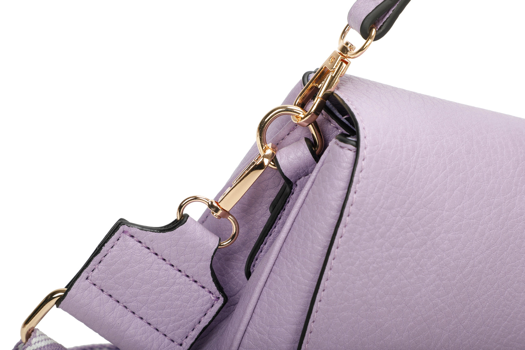 GeoEleganza - Bolsa de Ombro com Alça Geométrica 27 x 22 x 9 cm