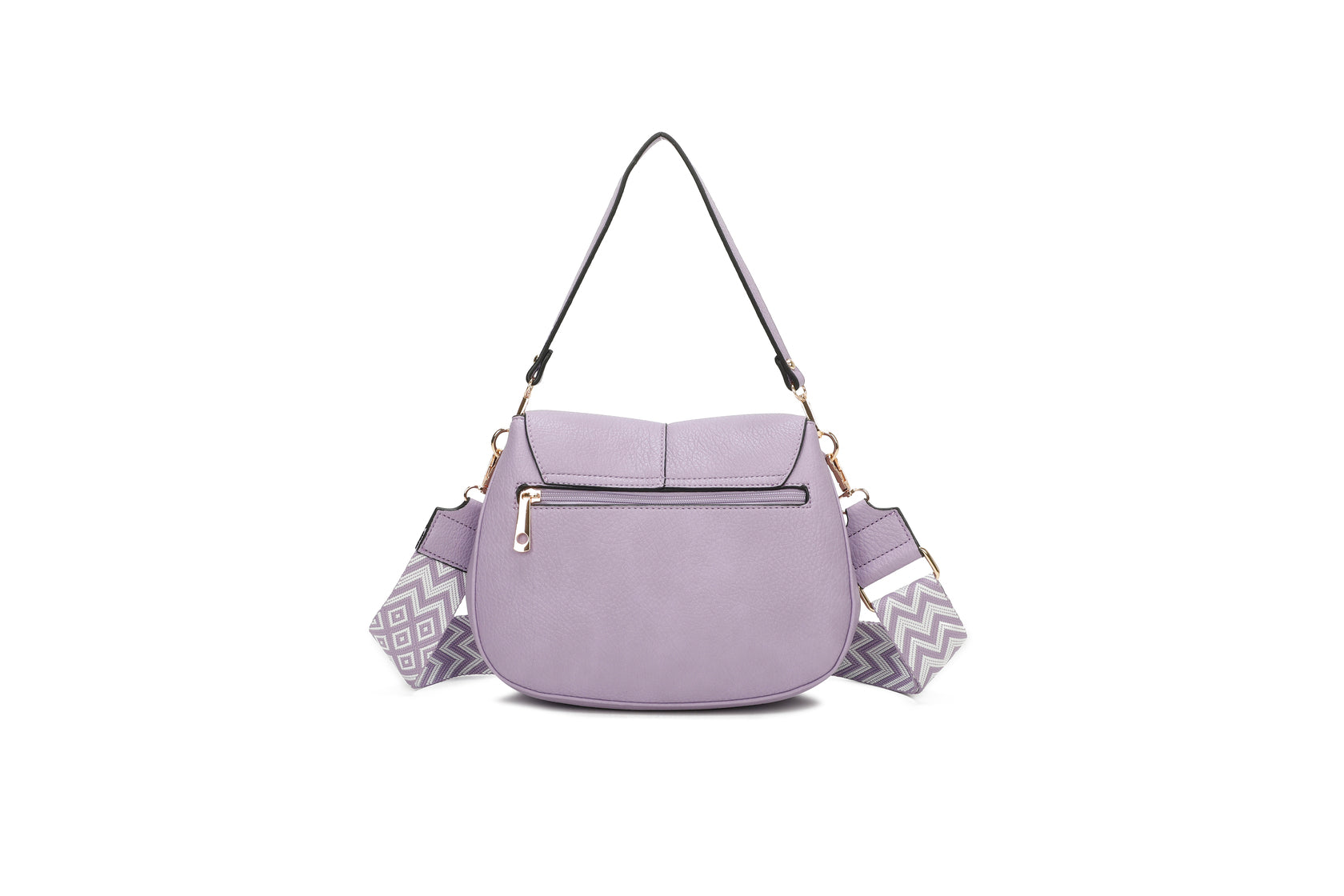 GeoEleganza - Bolsa de Ombro com Alça Geométrica 27 x 22 x 9 cm