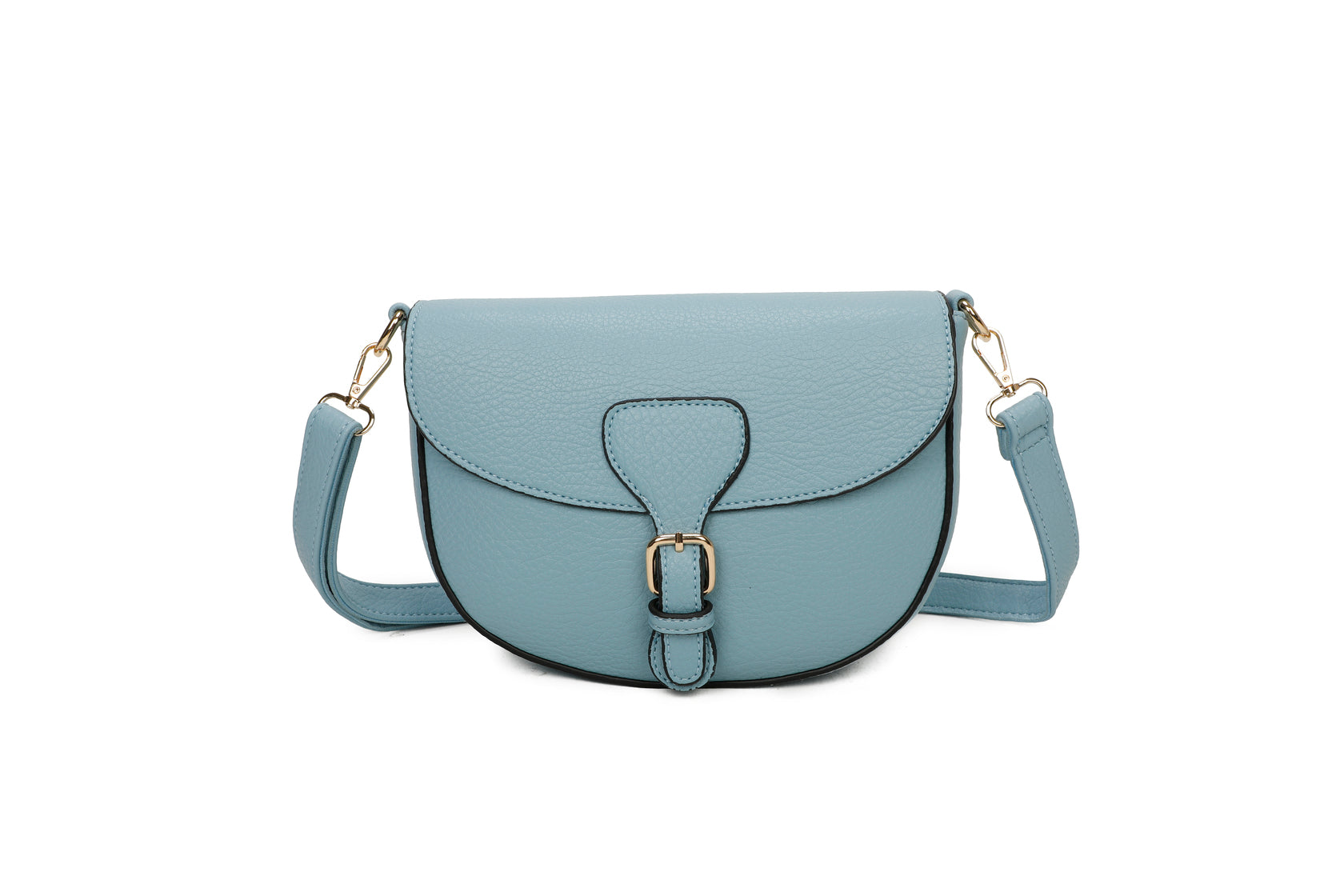 Sottile - Kunstleder-Schultertasche mit Schultergurt 24 x 18 x 8,5 cm