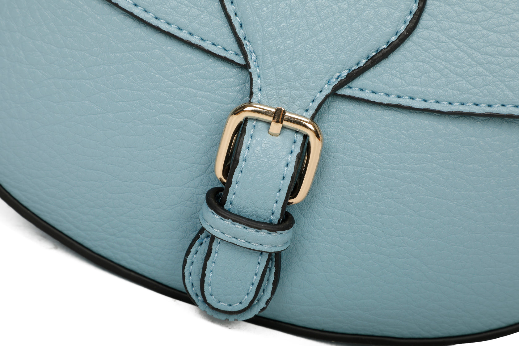 Sottile - Kunstleder-Schultertasche mit Schultergurt 24 x 18 x 8,5 cm