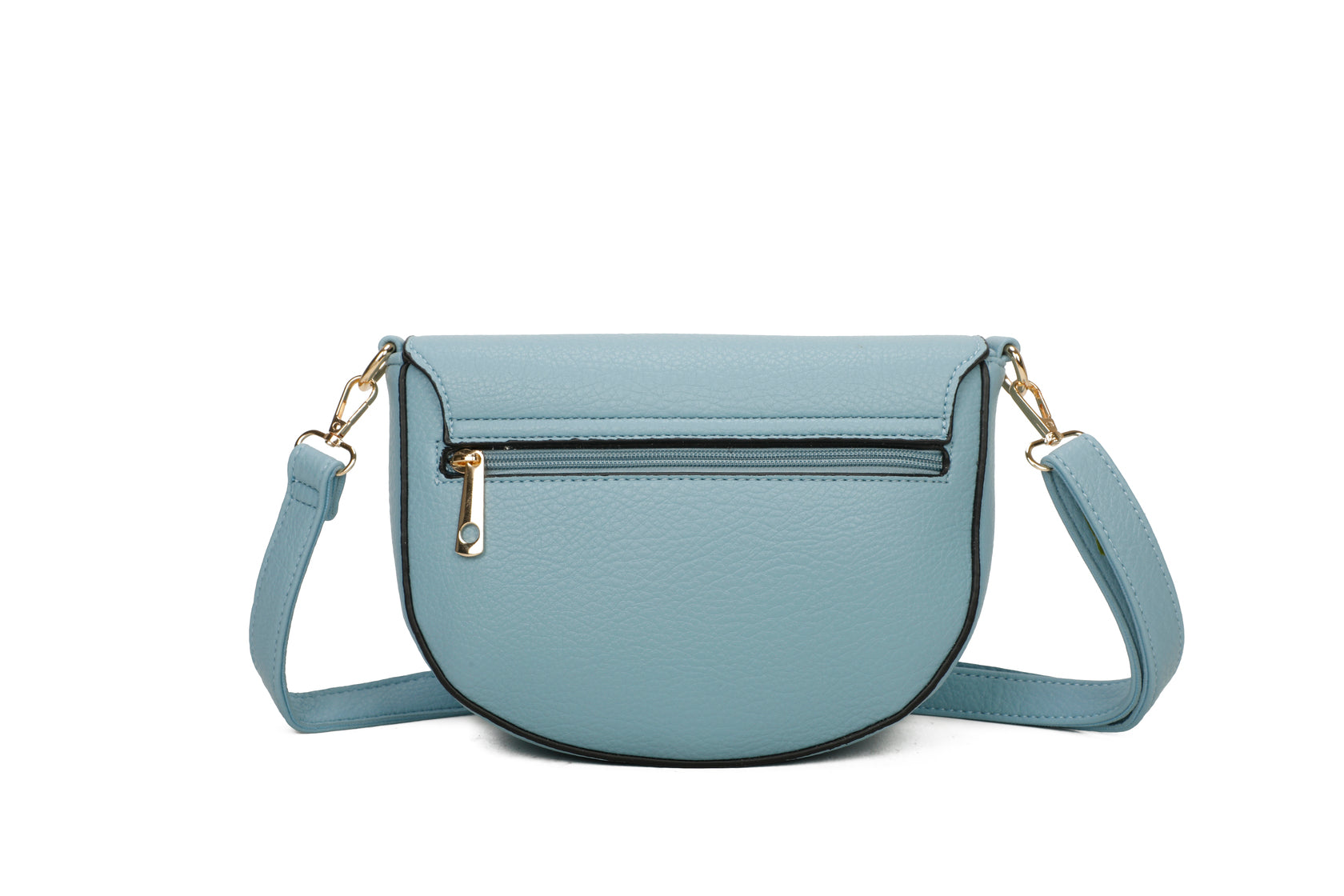 Sottile - Kunstleder-Schultertasche mit Schultergurt 24 x 18 x 8,5 cm
