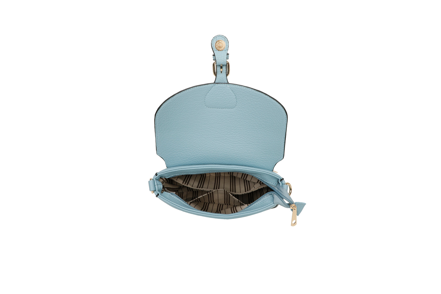 Sottile - Kunstleder-Schultertasche mit Schultergurt 24 x 18 x 8,5 cm