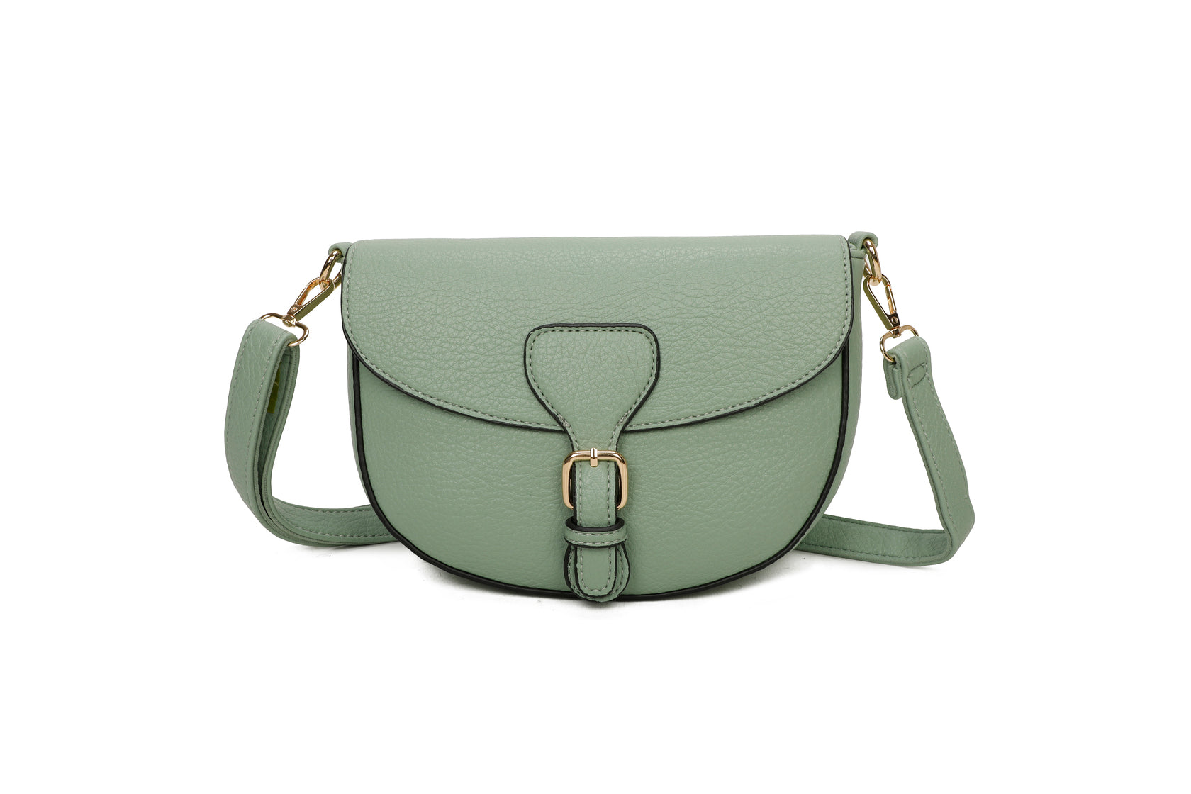 Sottile - Kunstleder-Schultertasche mit Schultergurt 24 x 18 x 8,5 cm