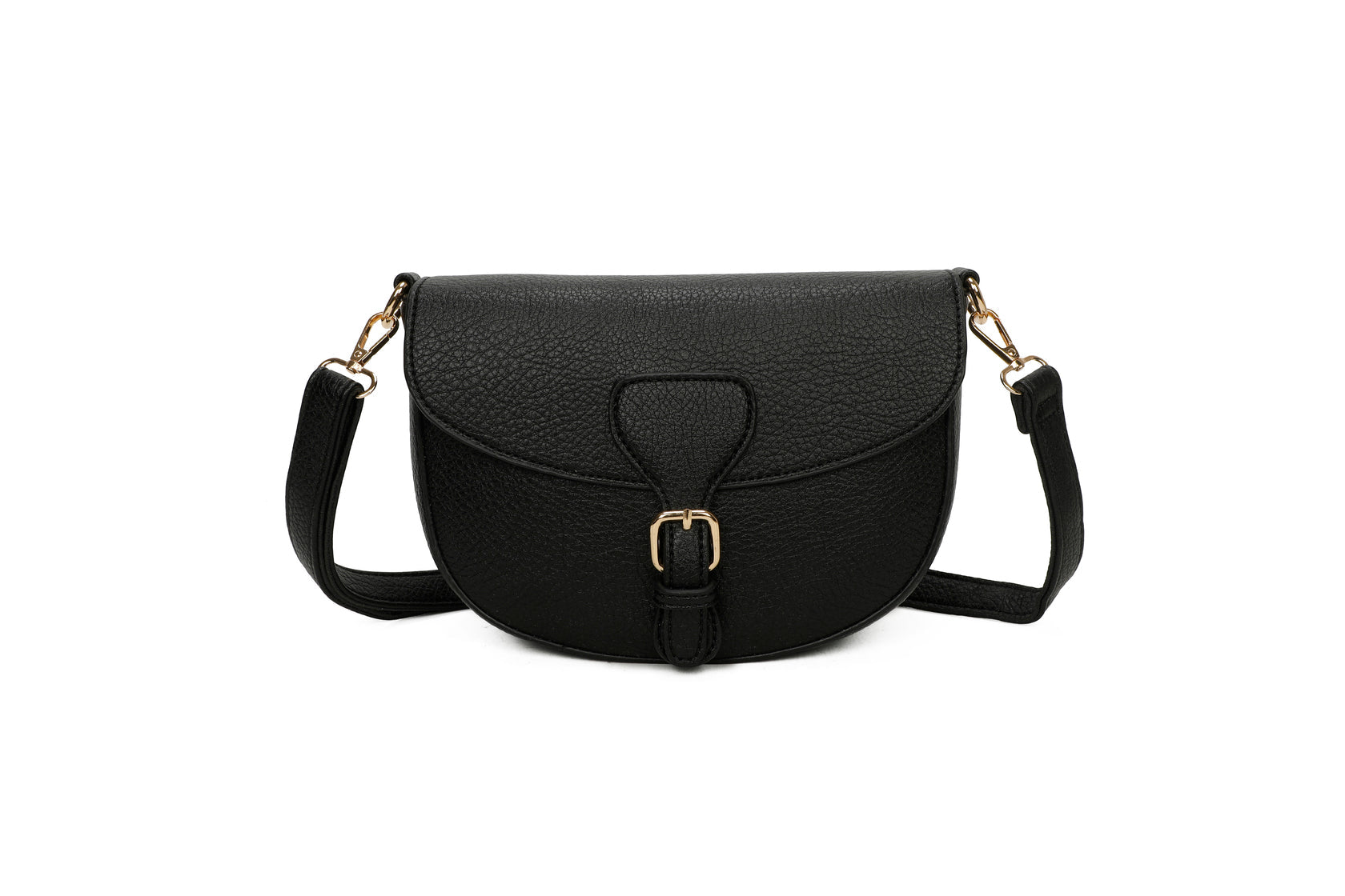 Sottile - Kunstleder-Schultertasche mit Schultergurt 24 x 18 x 8,5 cm