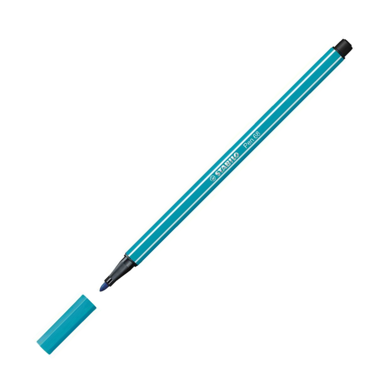 Stabilo Pen 68 - Pennarello Premium - N.31 Blu Chiaro Pennarelli Unicarto.com