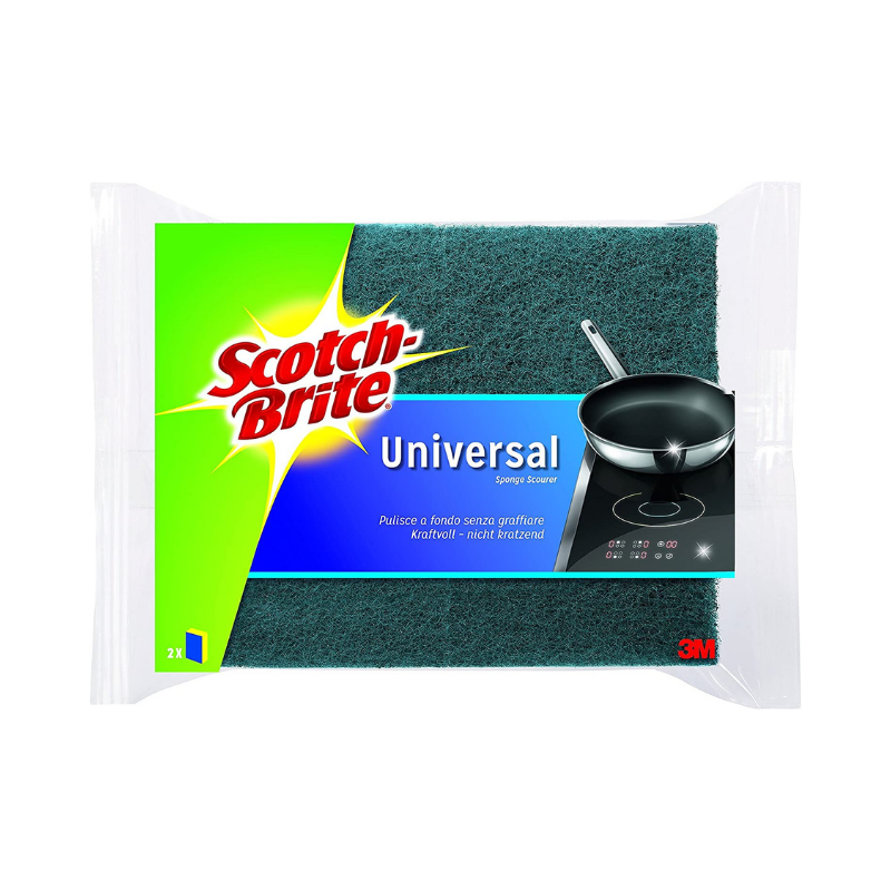 Scotch-Brite sponge scratching 3M for 2pz dishes