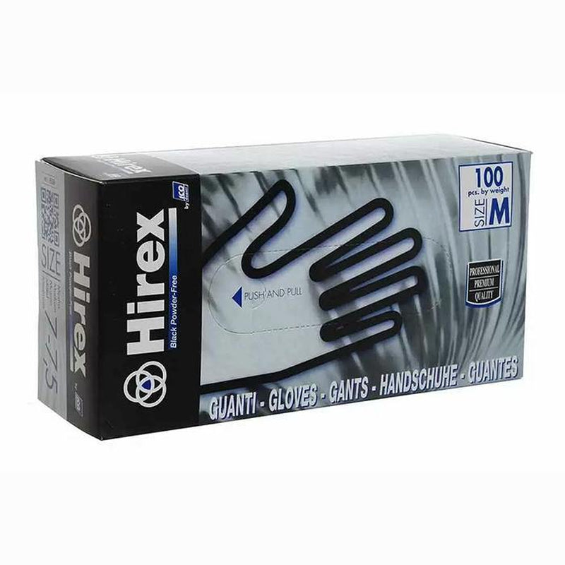 Hirex Guanti Lattice X 100 Nero Medi Prof Taglia M Guanti per pulizie