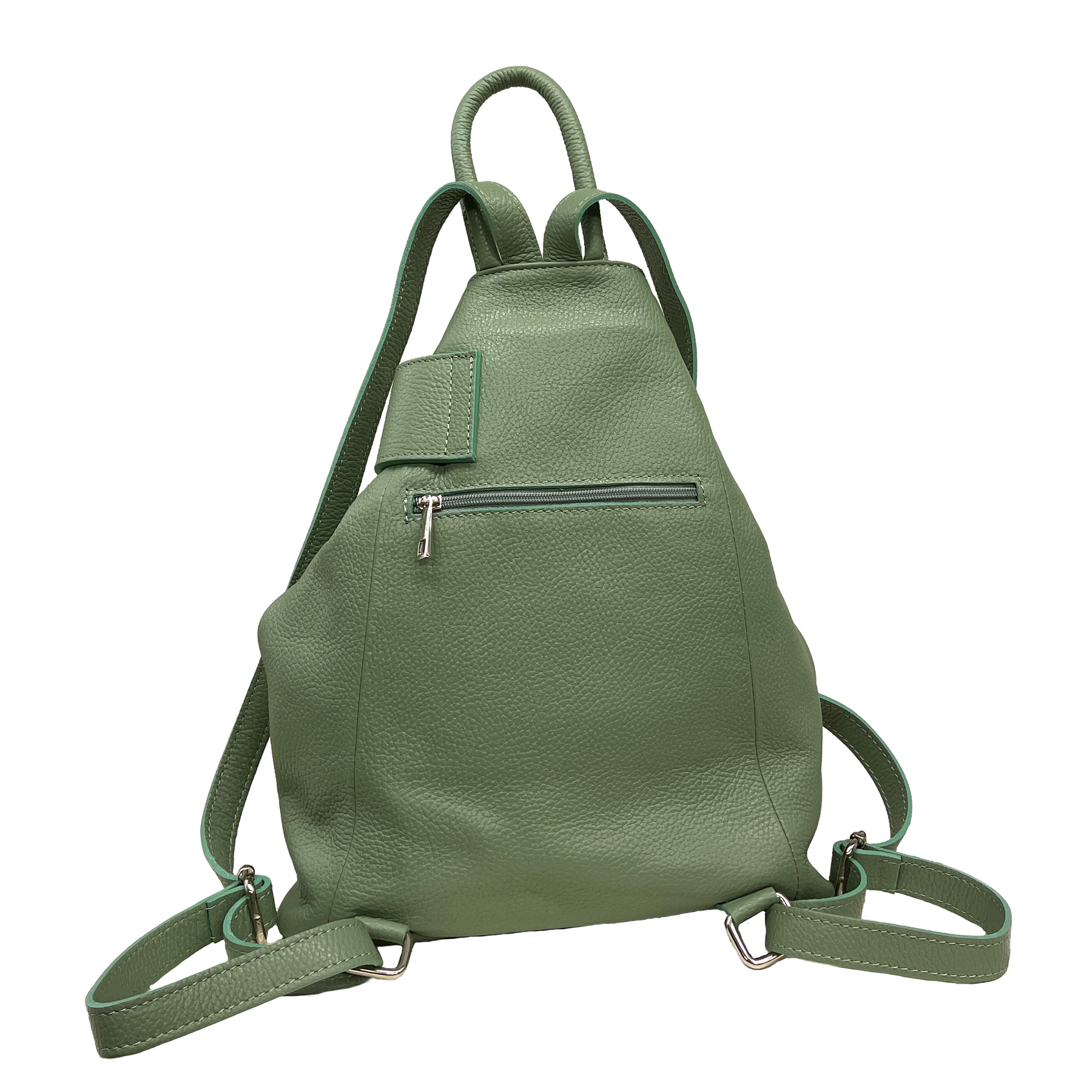 Convertible backpack in luxury leather - versatile and premium finish