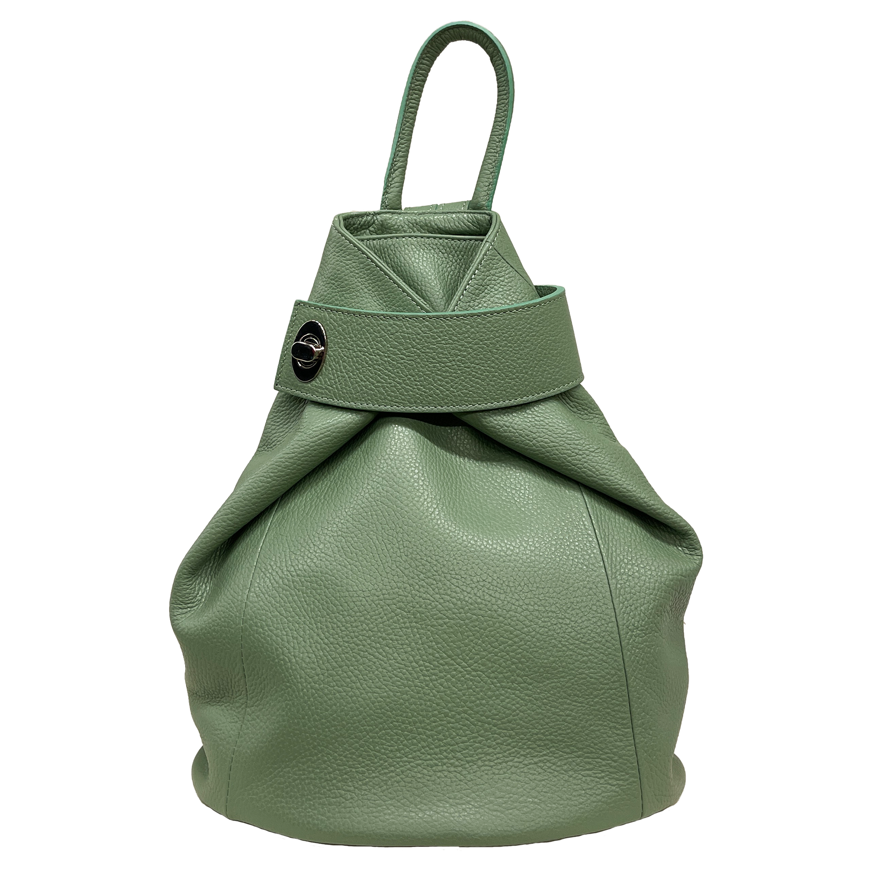 Convertible backpack in luxury leather - versatile and premium finish