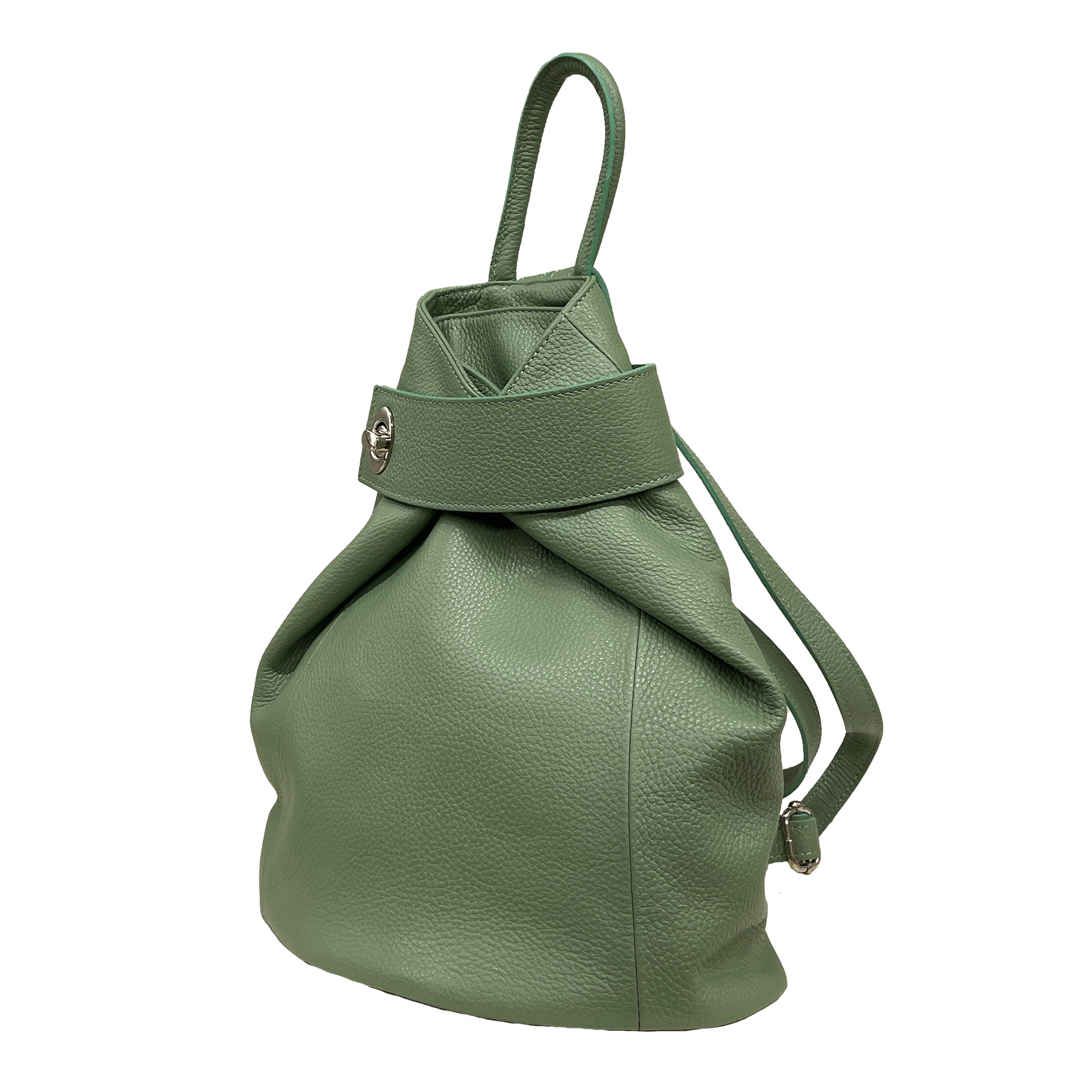 Convertible backpack in luxury leather - versatile and premium finish