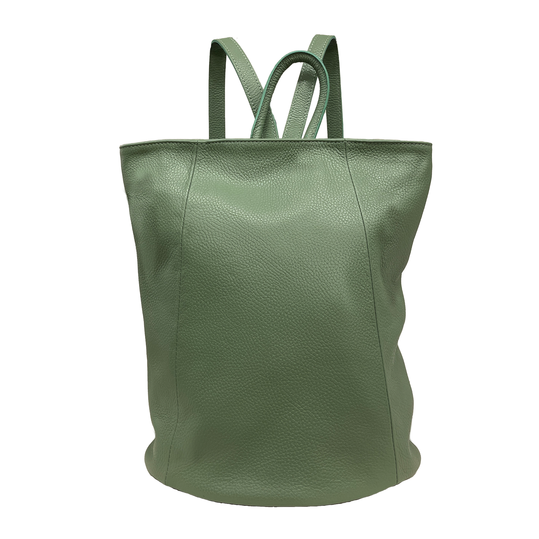 Convertible backpack in luxury leather - versatile and premium finish