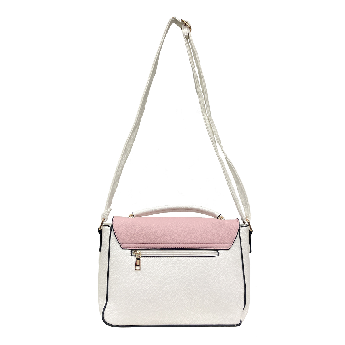 Chic shoulder bag - Elegant contrasts for a distinct silhouette