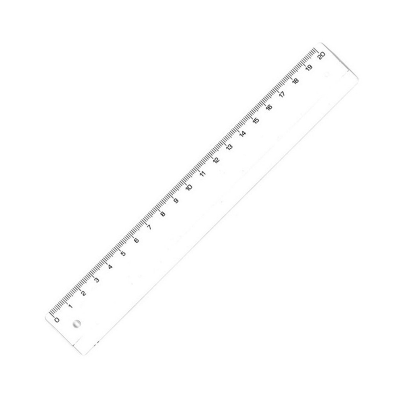Righello Trasparente 20 Cm - Unicarto Righelli trasparenti Unicarto.com
