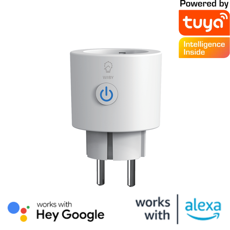 Presa Elettrica Intelligente WIFI Smart Plug con Monitoraggio Consumi