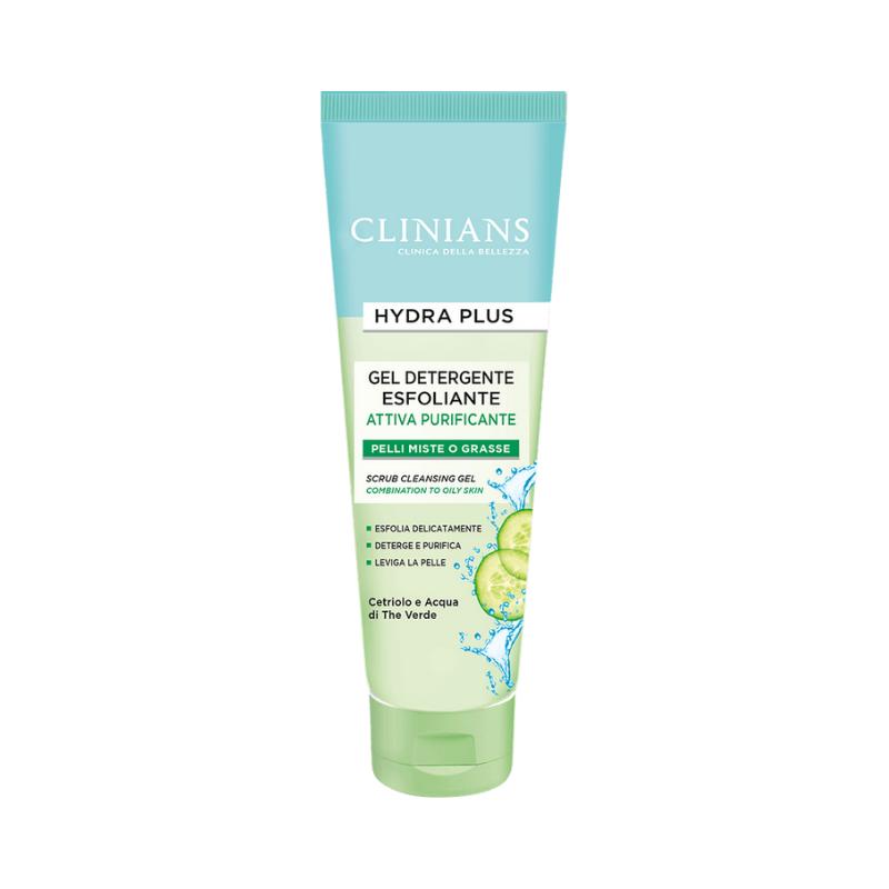 Clinians Hydra Plus Gel Detergente Esfoliante 150 Ml Detergenti viso