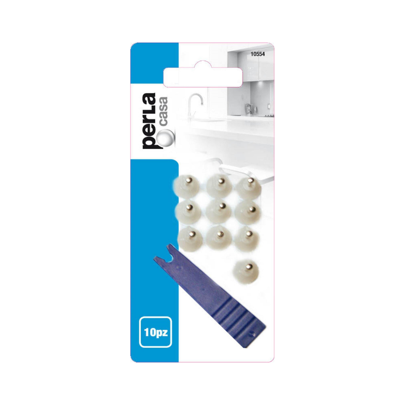 Perla casa Chiodi per Quadri 10 Pz Gancio da Parete Ganci
