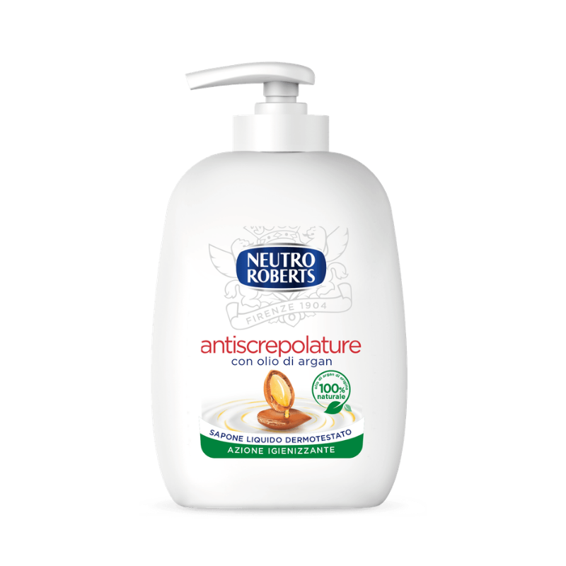 Neutro Roberts Sapone Liquido Dermotestato Antiscrepolature Olio Di Ar Neutro Roberts Sapone Liquido Dermotestato Antiscrepolature Olio Di Ar