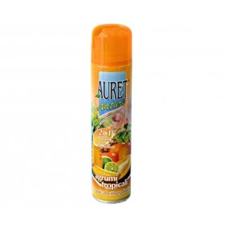 Auret Deodorante Spray 300 Ml Casa 2in1 1pz Profumazioni Assortite Deodoranti per ambienti