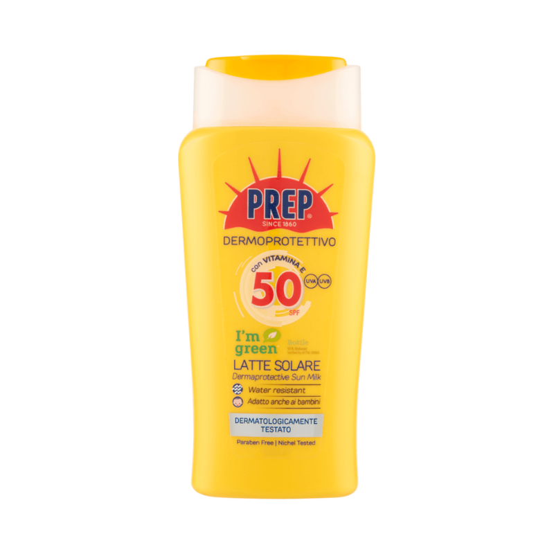 Prep Latte Solare Dermoprotettivo 20SPF 200ml Filtri solari
