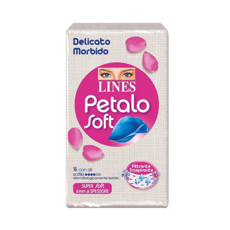 Lines Assorbente Petalo Soft Giorno X 16 Pz Assorbenti e proteggi slip
