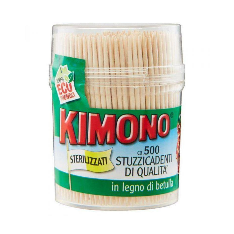 Stuzzicadenti In Legno Di Betulla Kimono Baratolo 500pz Stuzzicadenti