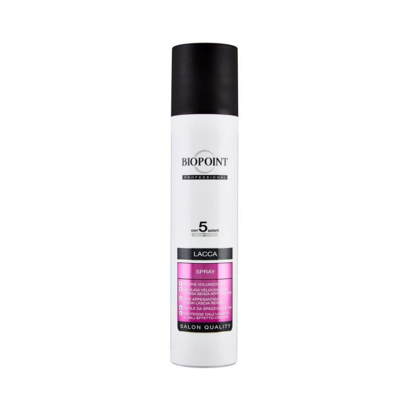 Biopoint Professionale Lacca Spray Con 300 Ml Fissatore in gel, spray e schiuma