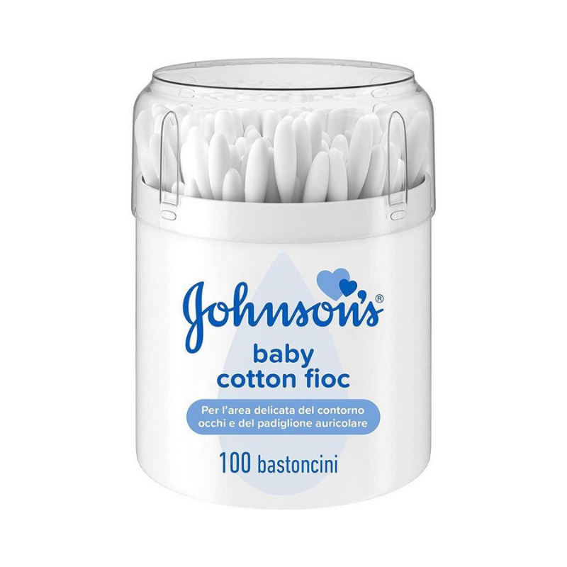 Johnsons Baby Cotton Fioc 100 Bastoncini Cotton fioc