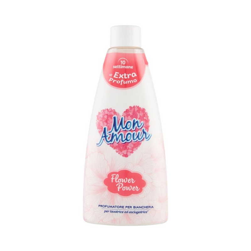 Mon Amour Profuma Bucato Lavatrice 250 Ml Flower Power Ammorbidenti e panni ammorbidenti