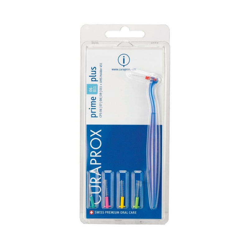 Curaprox Plus CPS Prime 5 Scovolini Interdentali + Manico Spazzolini