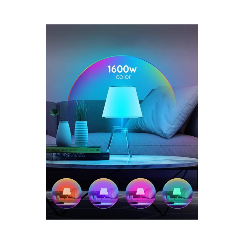 8w 806 dimmerable light light bulb with compatible application with Google and Alexa