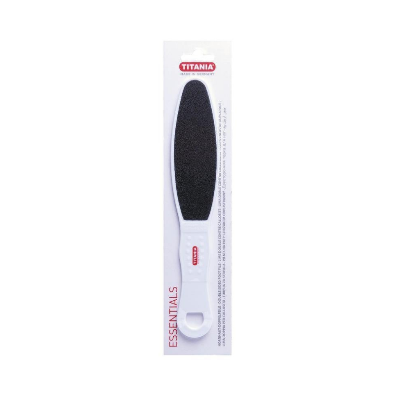 Titania Limetta 3020 Pedicure Doppio Lato Con Manico Limette per unghie