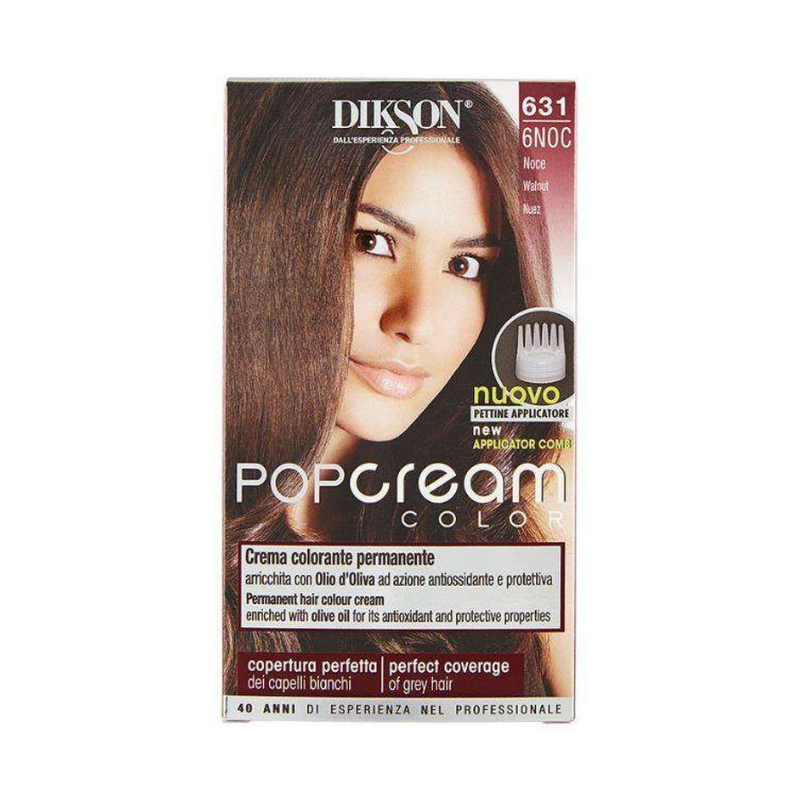 Dikson Pop Cream Color Tinta N.6 NOC Noce Tintura per capelli