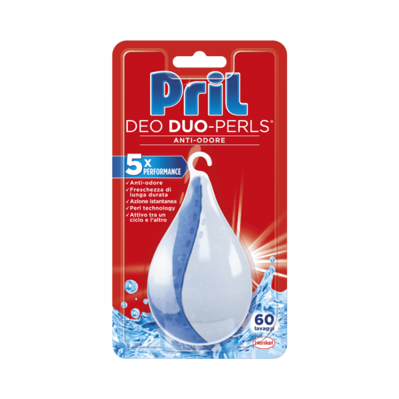 Pril Deo Duo Profuma Lavastoviglie Antiodore 5pz Prodotti per la pulizia della lavastoviglie