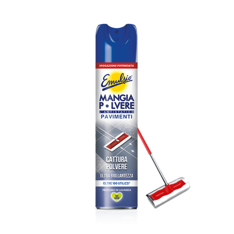 Emulsio Mangiapolvere Pavimenti Parquet 300 Ml Prodotti pulizia e antisettici
