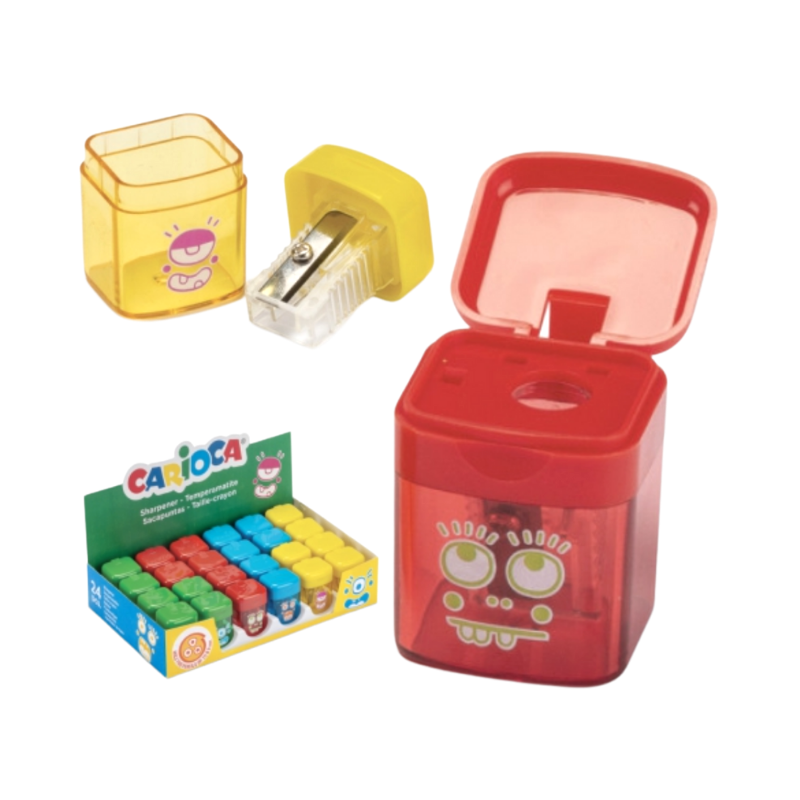 Carioca Monster - Temperamatite Con Serbatoio 1 Foro 1Pz Temperamatite Unicarto.com
