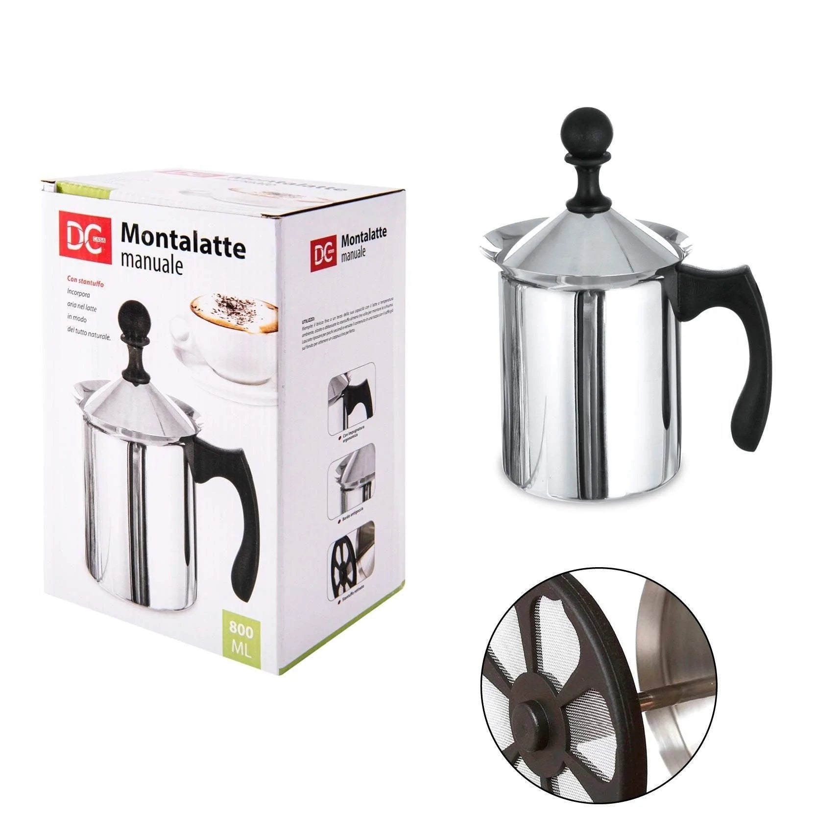 DC Casa Montalatte Manual 800 ml