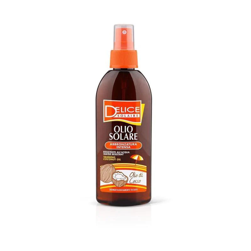 Delice Olio Solare Abbronzante Cocco Abbronzatura Intensa 150Ml Filtri solari