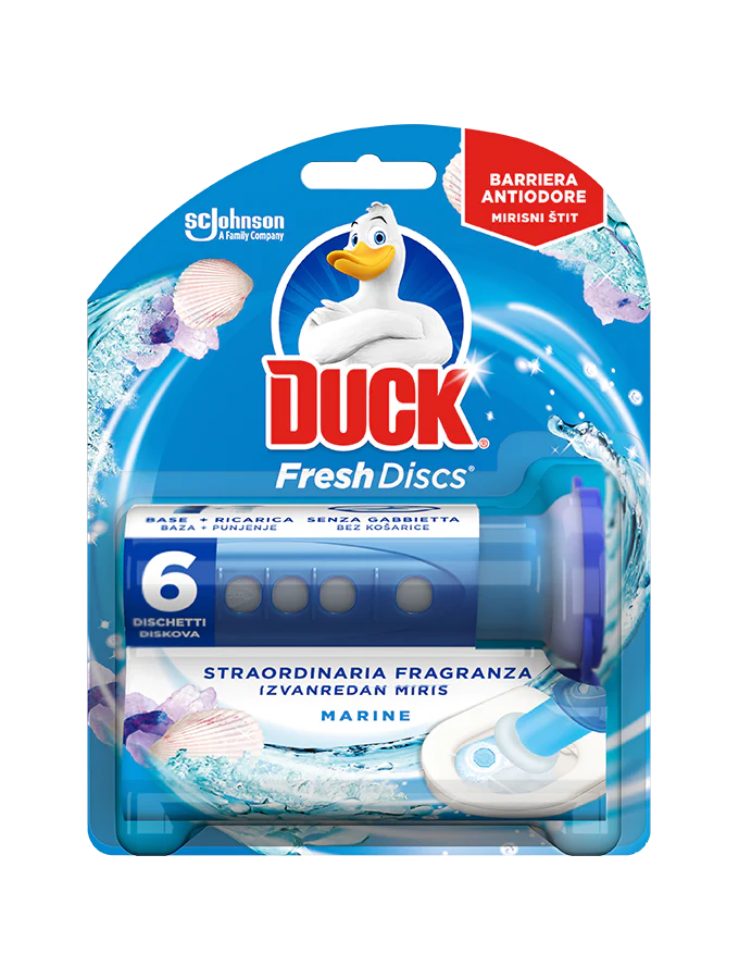 Anka färska skivor gel wc bas+laddning med caneden agenter diverse doft 36 ml