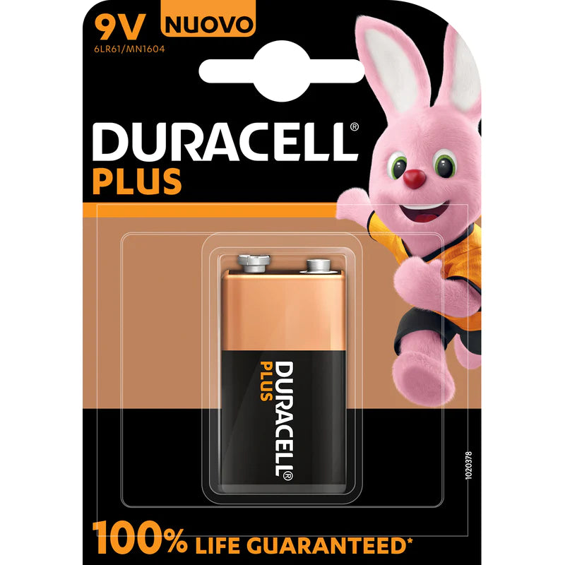Duracell Plus 100 9 V mn1304 Blister Transistor battery 1 piece