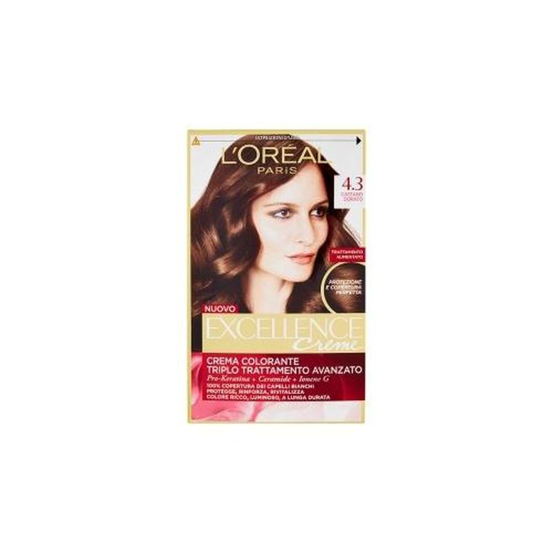 L'Oreal Excellence Creme Color 4,3 Castano Dorato