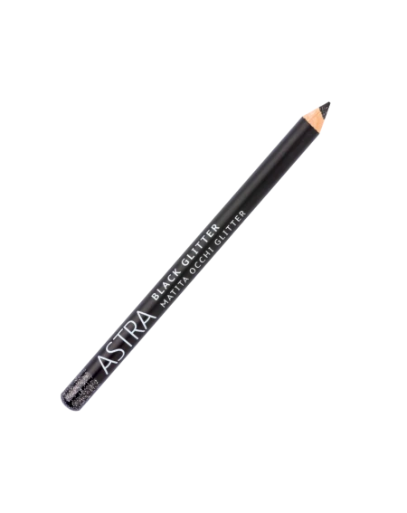 Astra Eyes Pencil Black Glitter 1.1gr